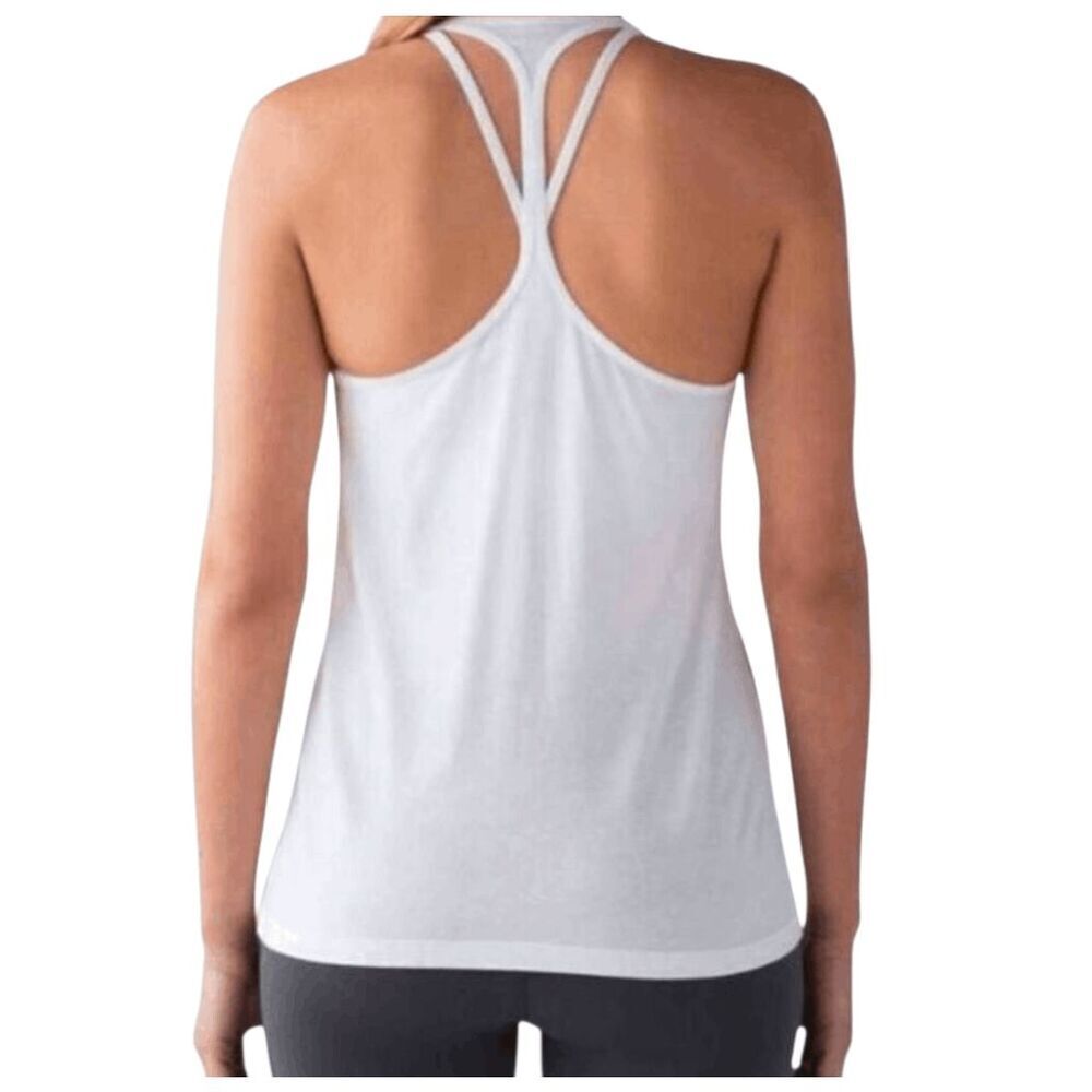 LULULEMON ATHLETICA Trapeze Racerback Tank Size 4